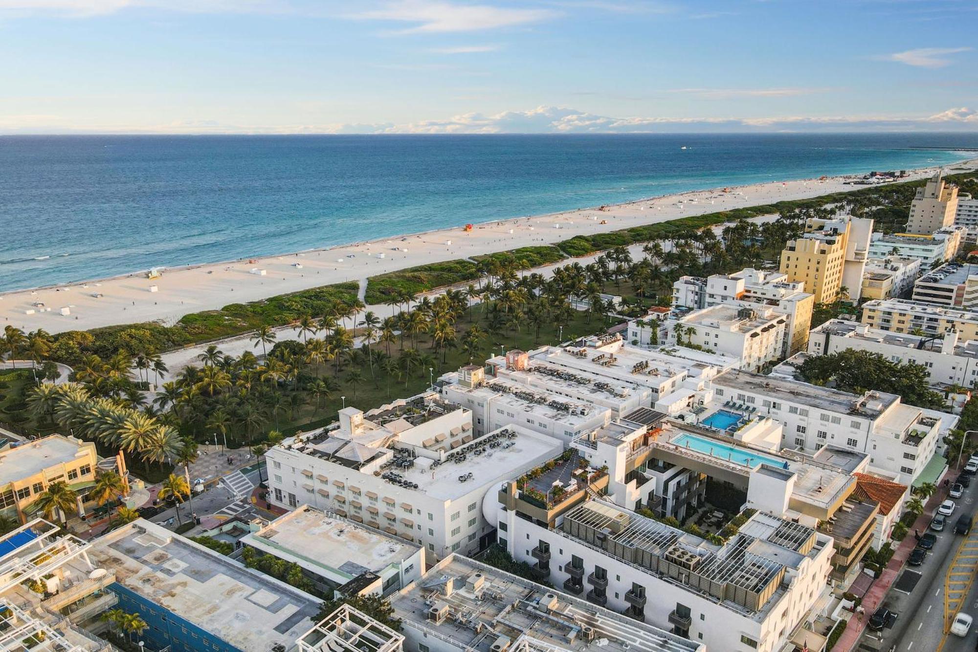 Deco Beachside Apt, W/2 Queen Beds, Washer/Dryer Miami Beach Exterior foto