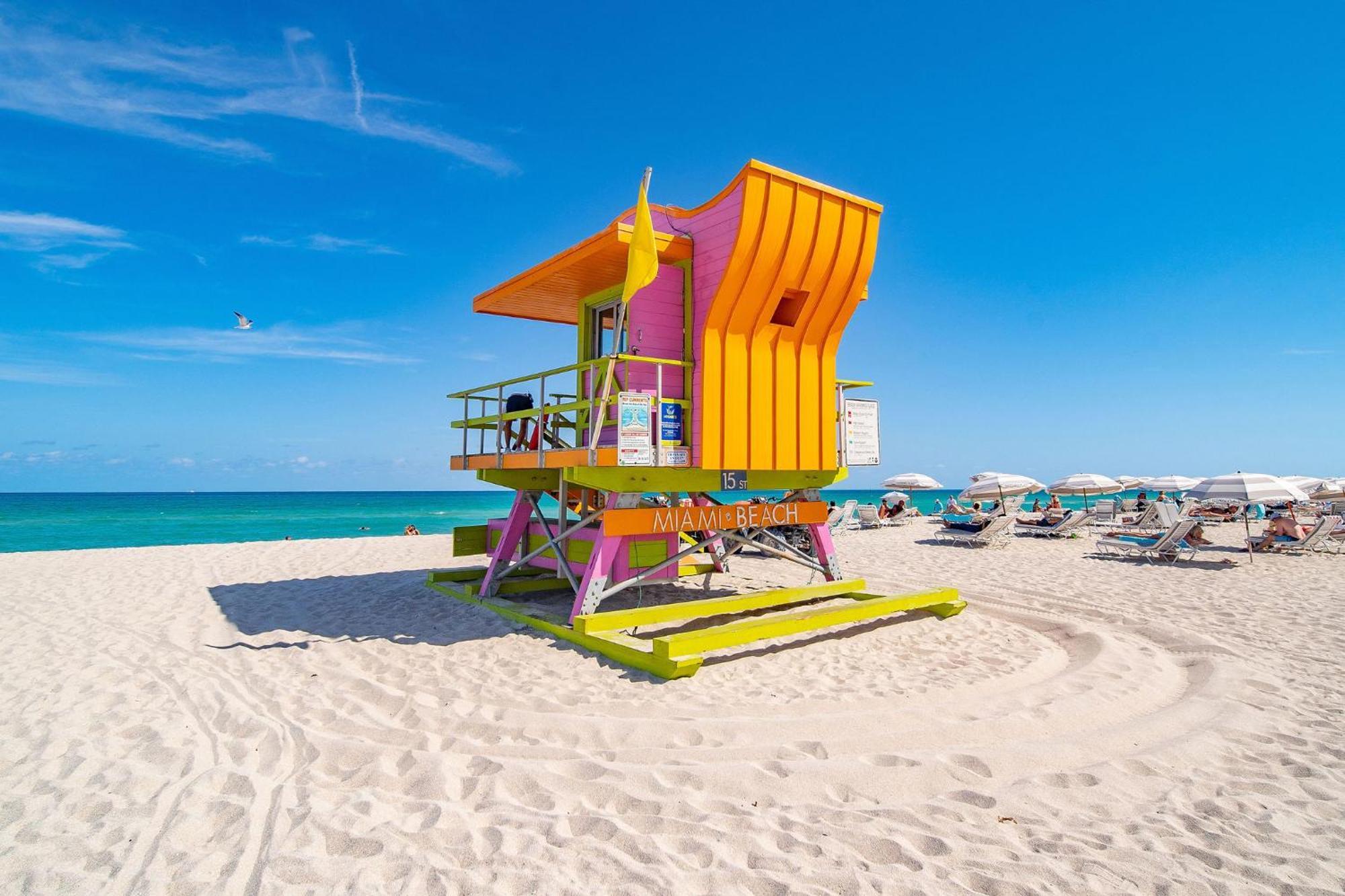 Deco Beachside Apt, W/2 Queen Beds, Washer/Dryer Miami Beach Exterior foto
