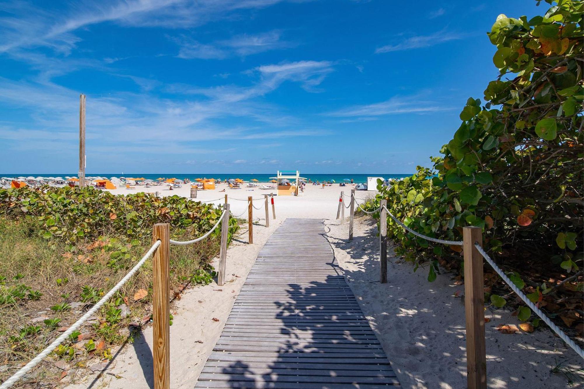 Deco Beachside Apt, W/2 Queen Beds, Washer/Dryer Miami Beach Exterior foto