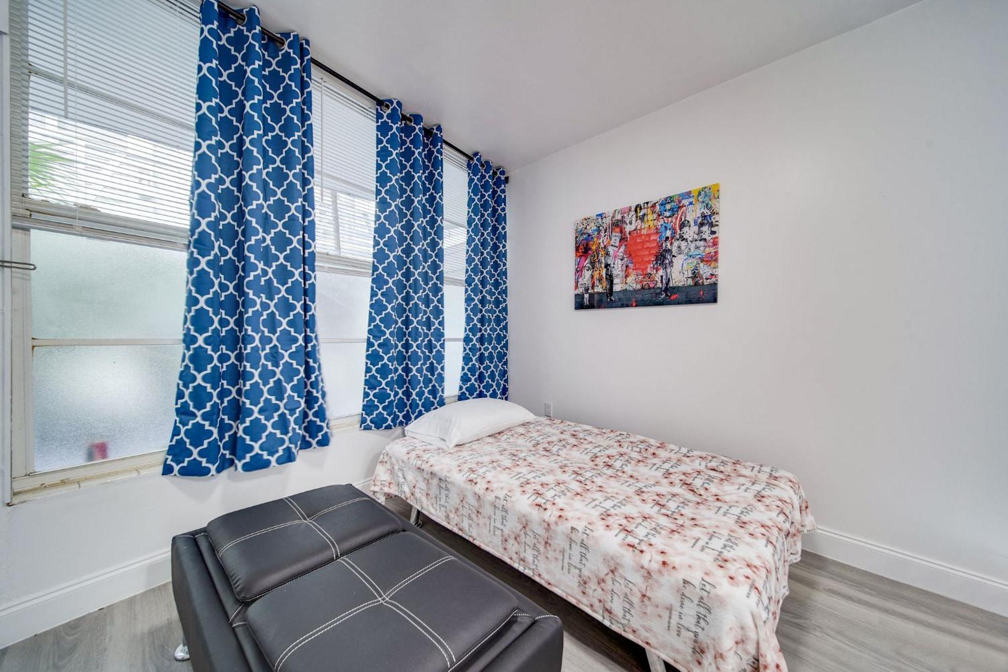 Deco Beachside Apt, W/2 Queen Beds, Washer/Dryer Miami Beach Exterior foto