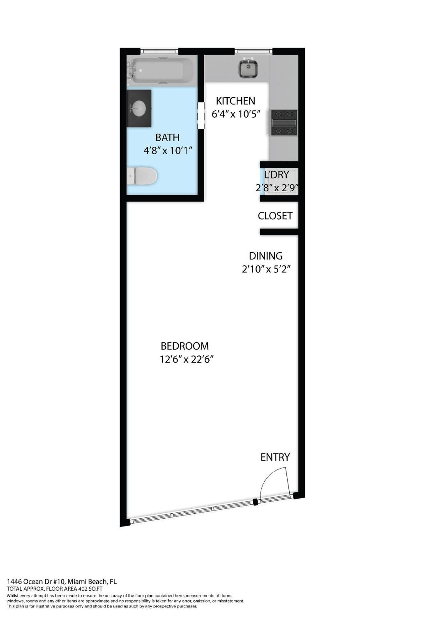 Deco Beachside Apt, W/2 Queen Beds, Washer/Dryer Miami Beach Exterior foto