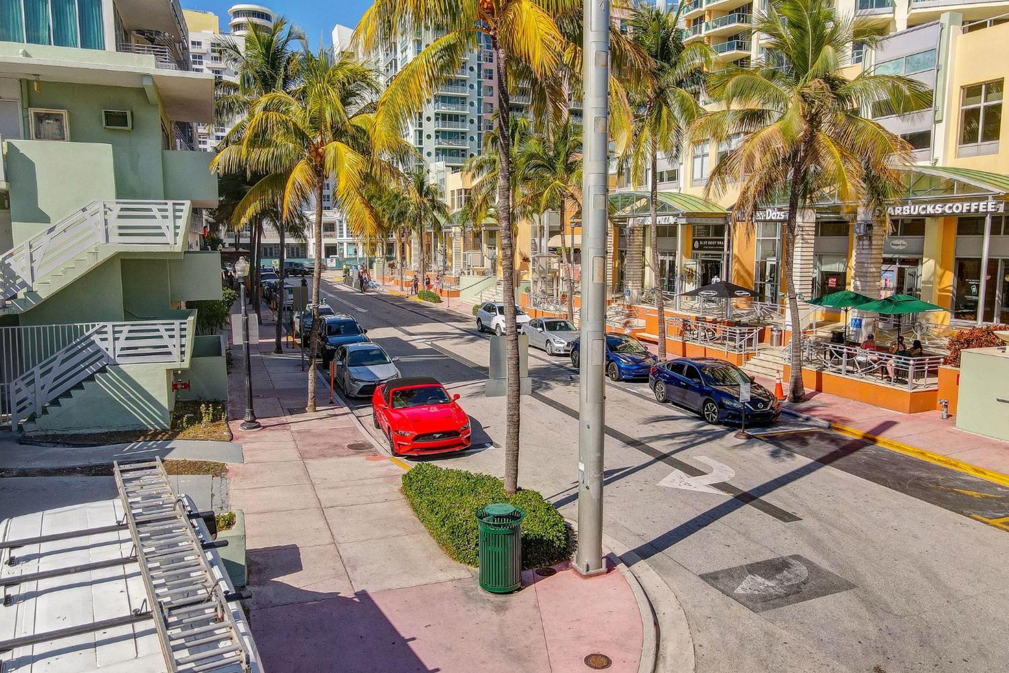 Deco Beachside Apt, W/2 Queen Beds, Washer/Dryer Miami Beach Exterior foto